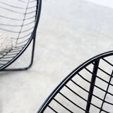 Ensemble de deux chaises longues des années 1950 par Jean Louis Bonnant