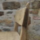 Paire de bancs bois, années 40