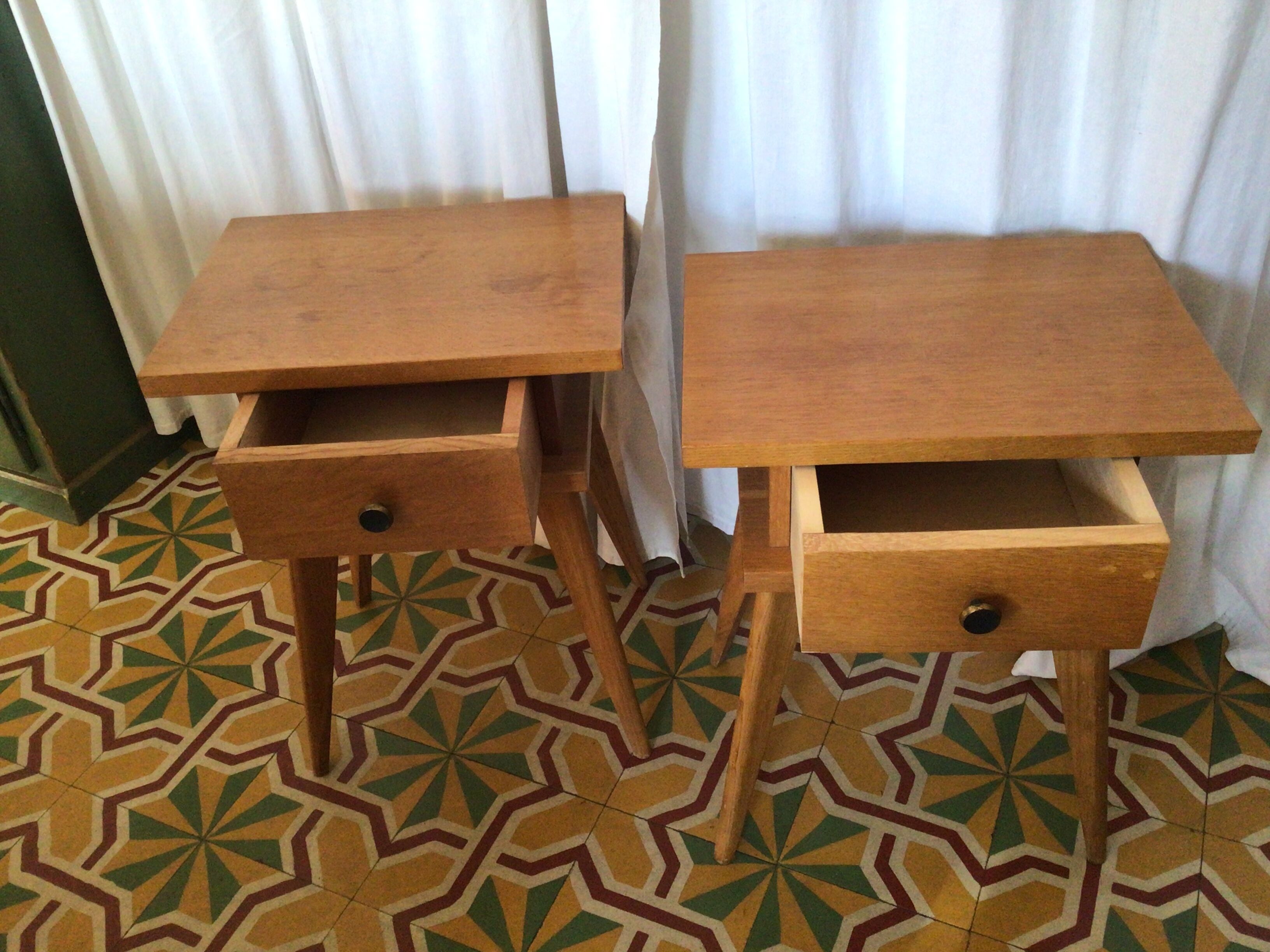 Vintage bedside pair year 50-60