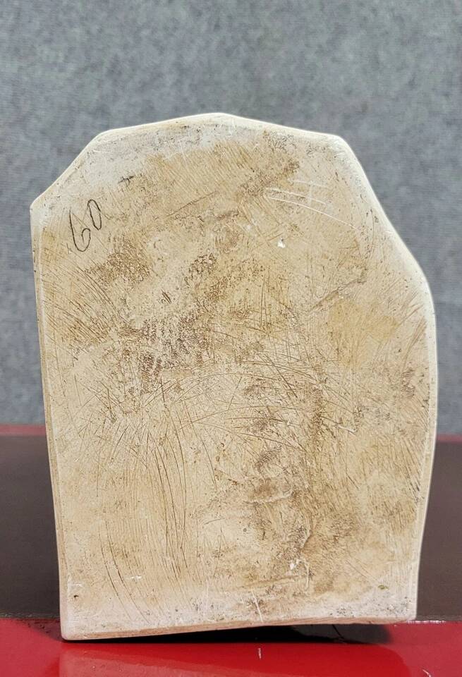 Sculpture en plâtre peint époque Napoléon III vers 1880