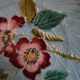 Sarreguemines plates majolica with pink wild roses
