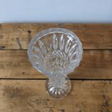 Soliflore in chiseled glass