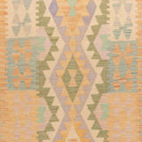 Afghan Pashtun kilim corridor 294 x 82 cm