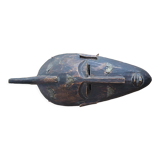 Masque africain sculté