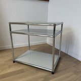 Table d’appoint USM Haller en Gris Clair