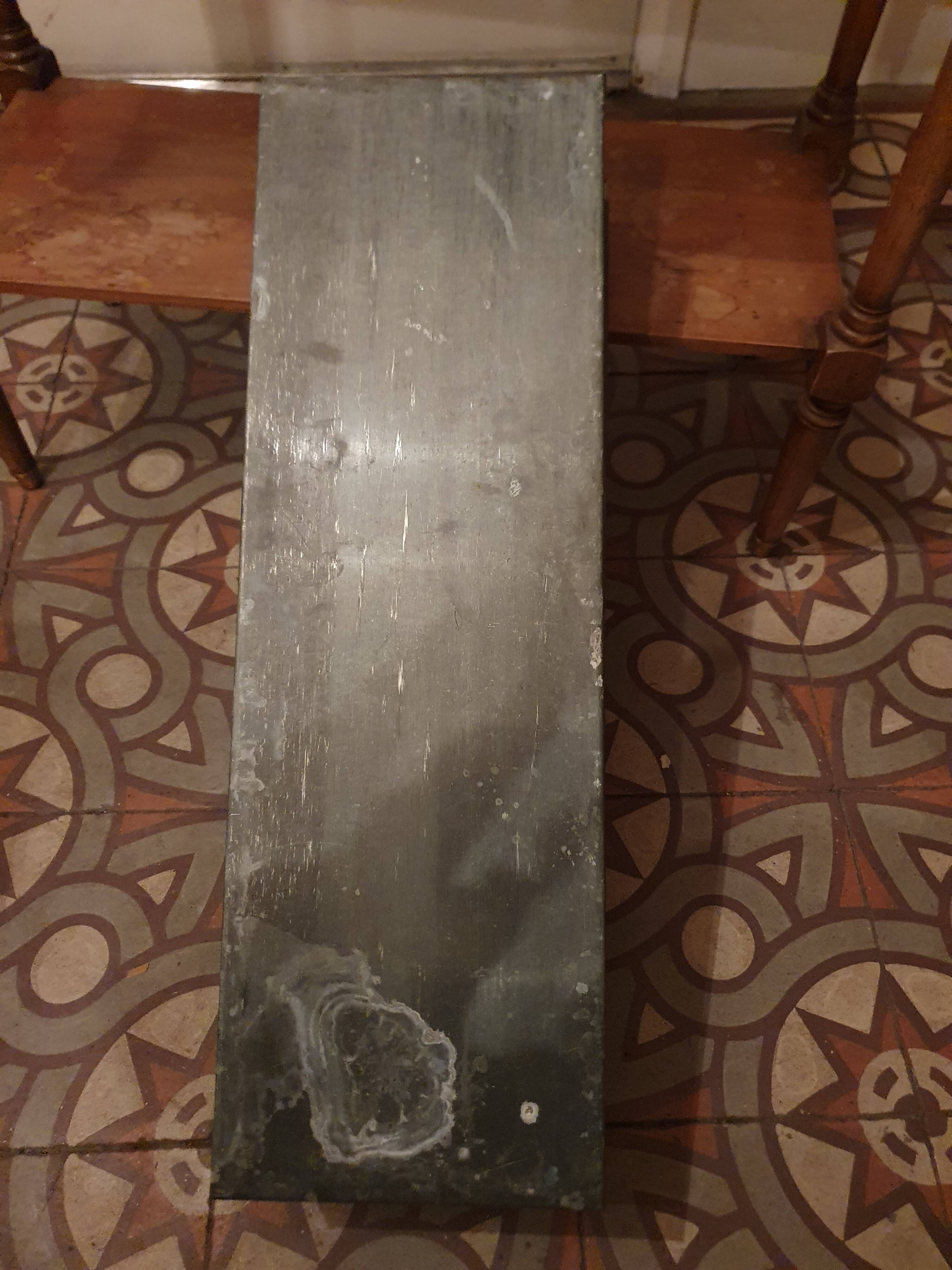 Jardinière style Louis XVI en bois et zinc