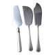 Set of 3 silver-plated serving utensils