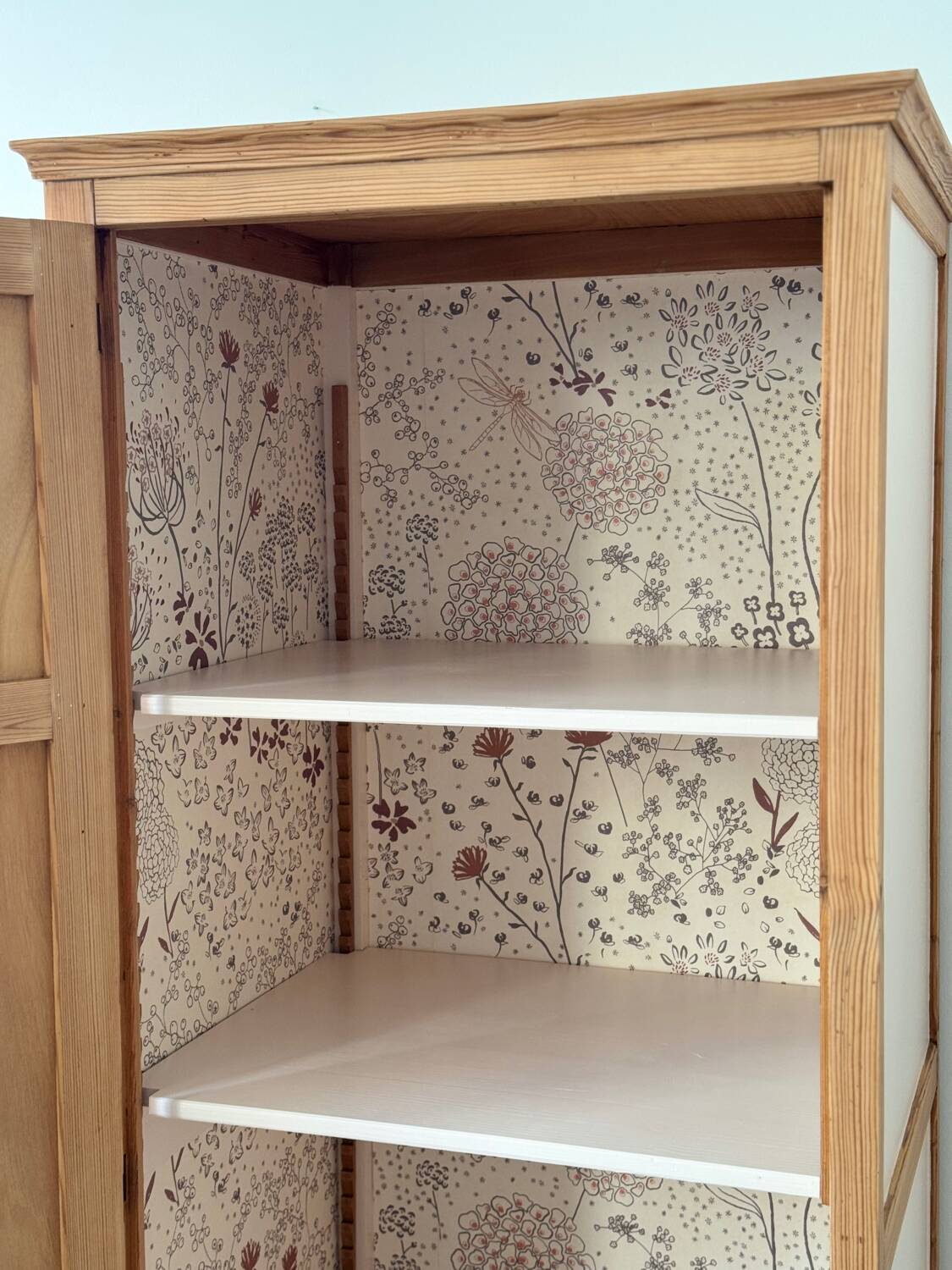 Wardrobe with a door