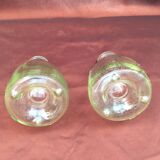 Duo wasp trap or fly-shaped glass goble
