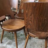 set of 8 chairs Baumann "Mondor"