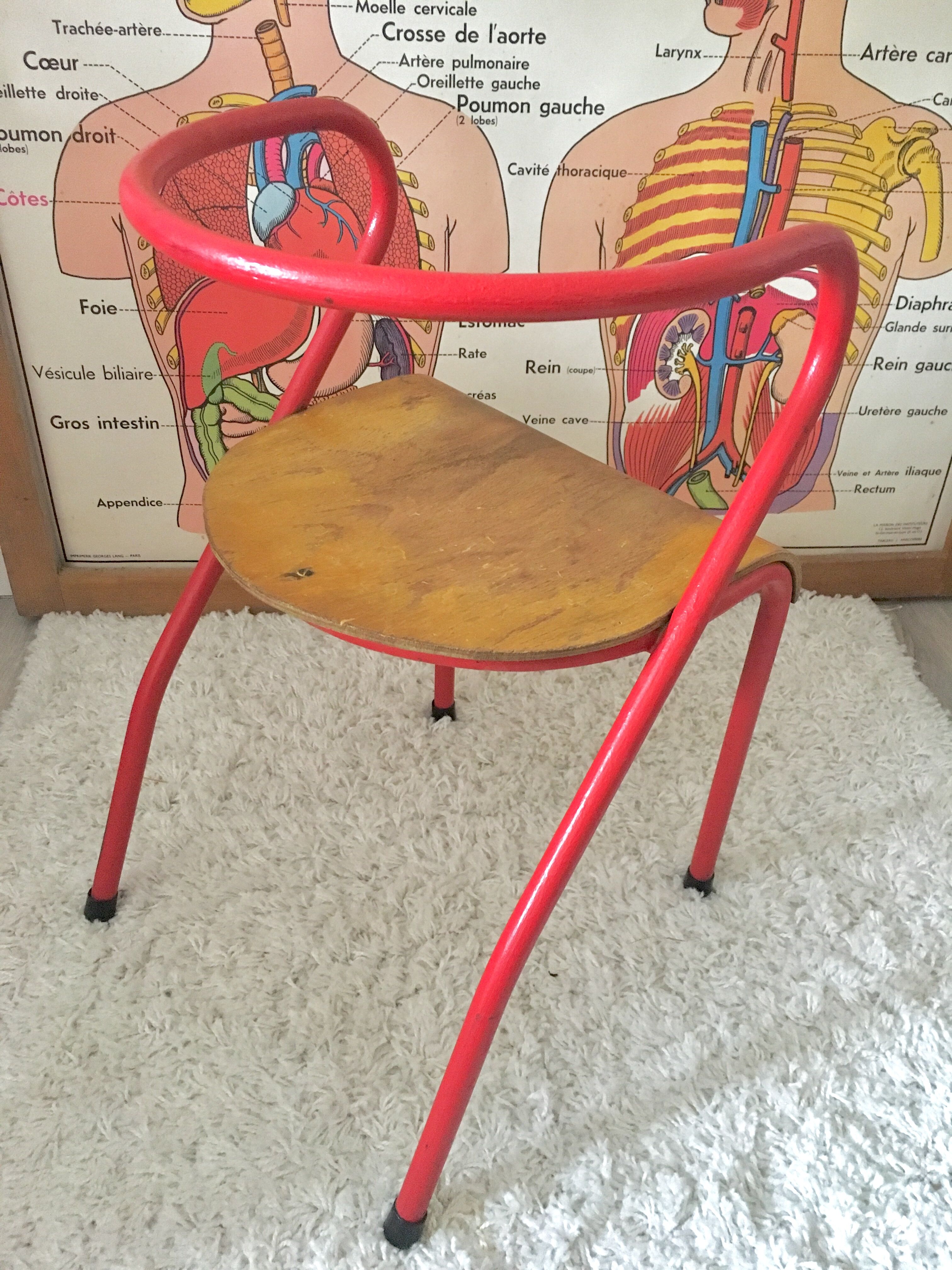 Chair by Jacques Hitler édition Mullca