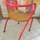 Chaise enfant vintage Hitier édition Mullca