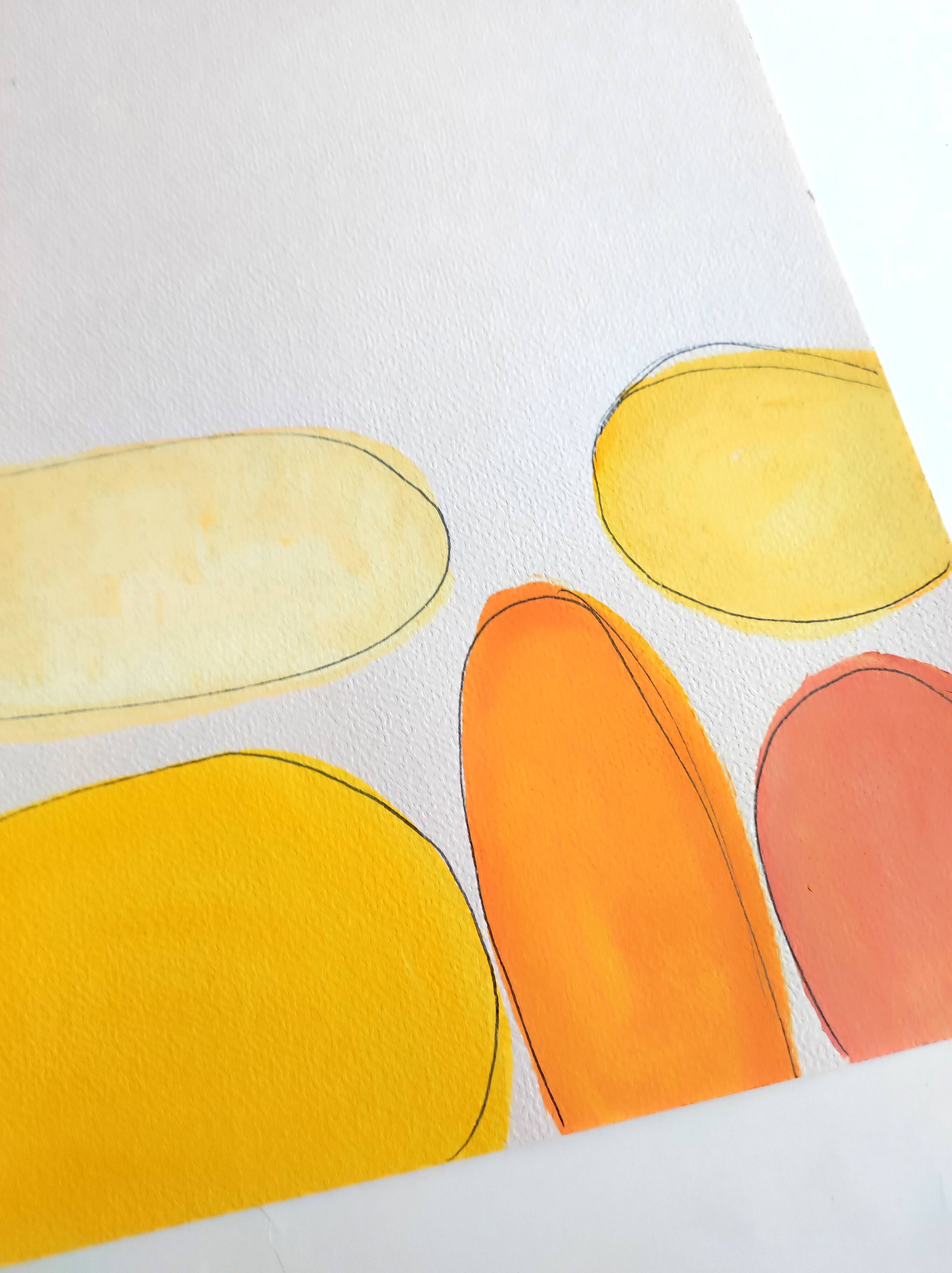 Original minimalist abstract painting