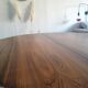 Table ronde extensible papillon en palissandre