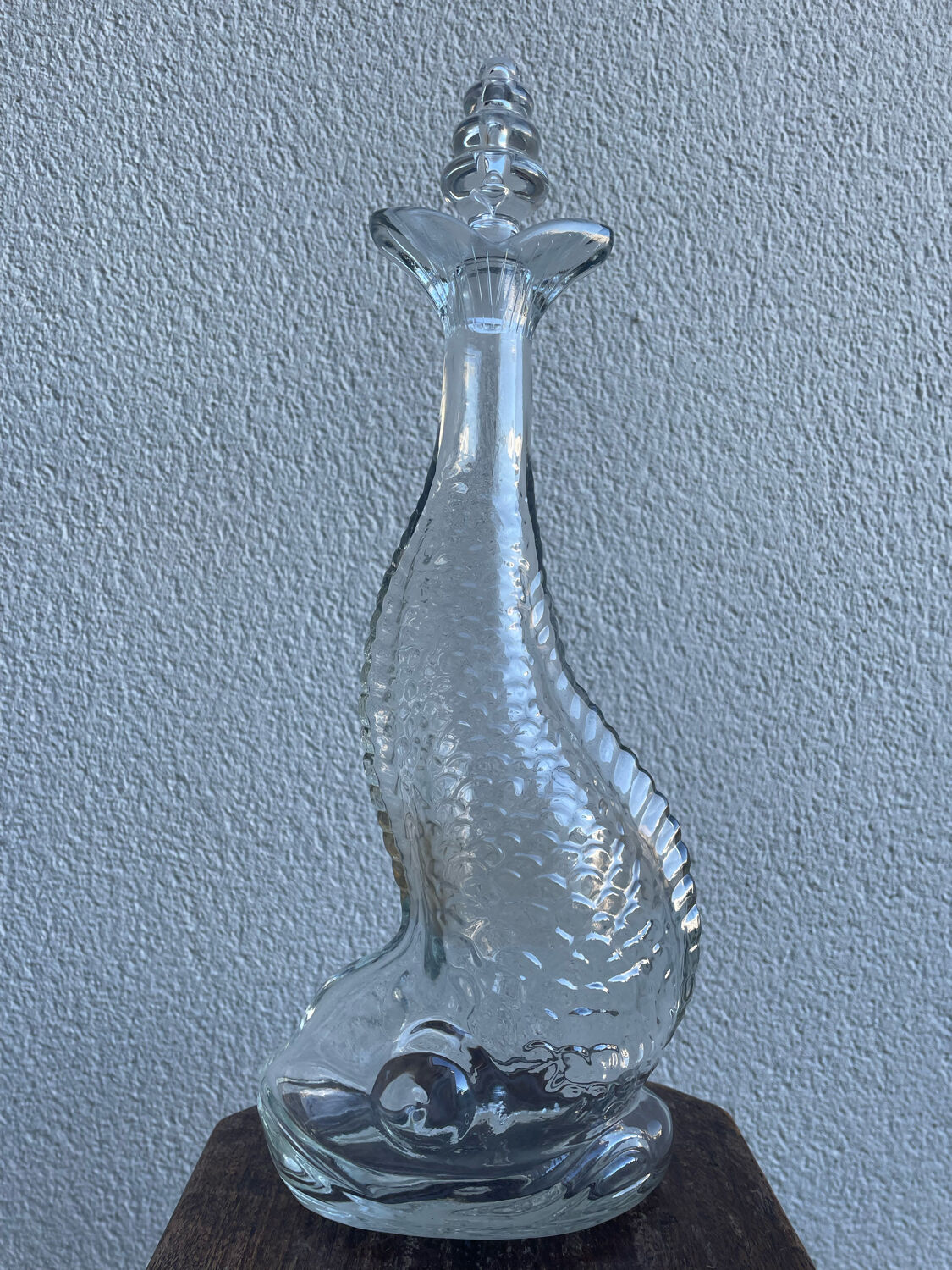 Vintage fish decanter