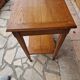 Vintage oak side table