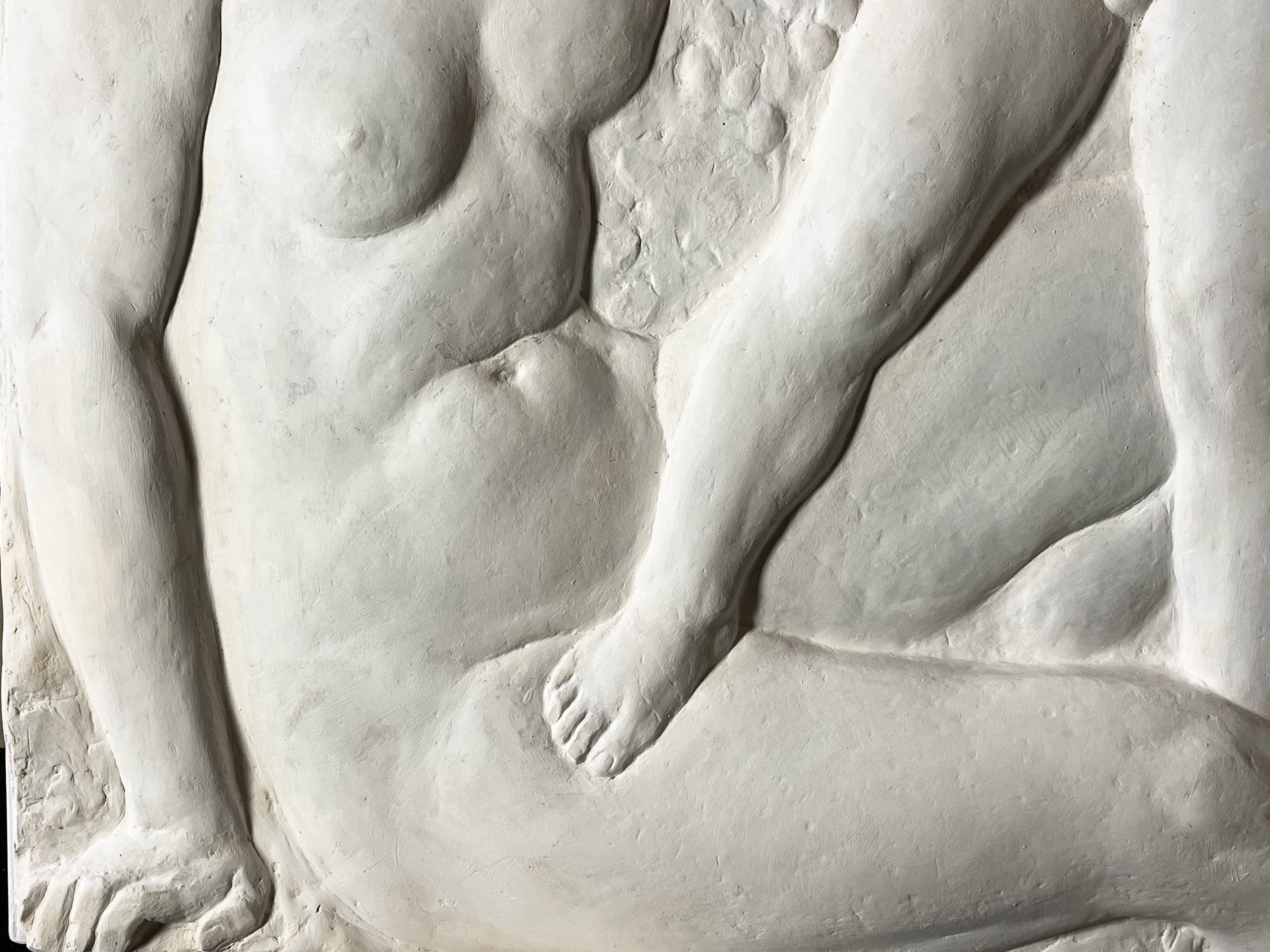 Bas relief by Jean Dulac “The Education of Bacchus”