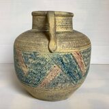 Geometric color trio vase