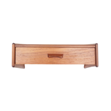 Table de chevet suspendu en teck, design danois, années 1970, production: Danemark
