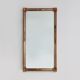 Large 20th century rectangle gilded Deknudt mirror in Baroque style, Belgiu