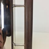 Scandinavian pitcher by Guy Degrenne, stainless steel and wood