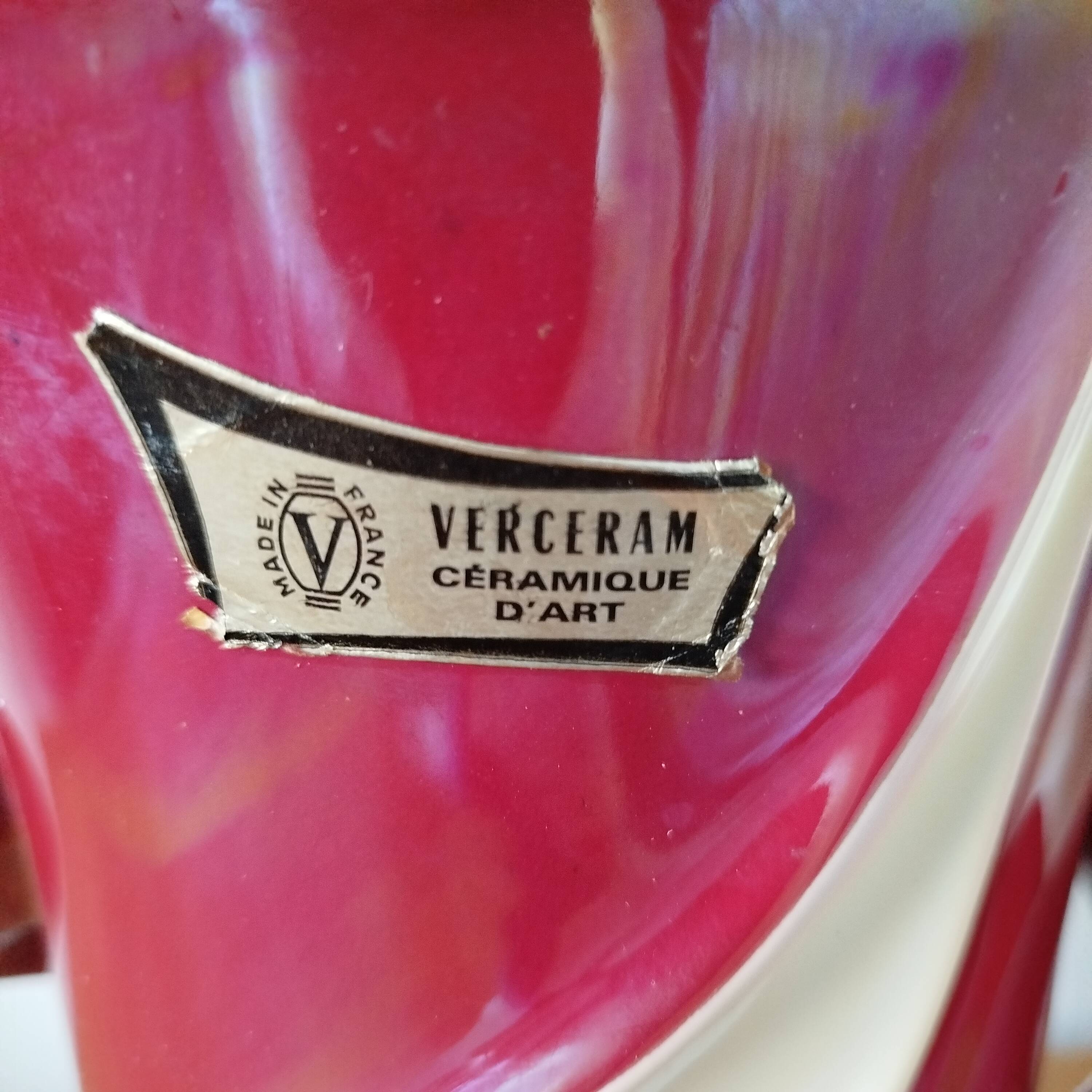 Pair of Veceram vases from the 50s