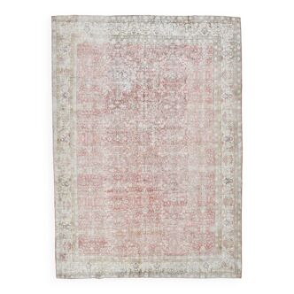 Tapis persan rouge pâle 8x12, 261x361cm