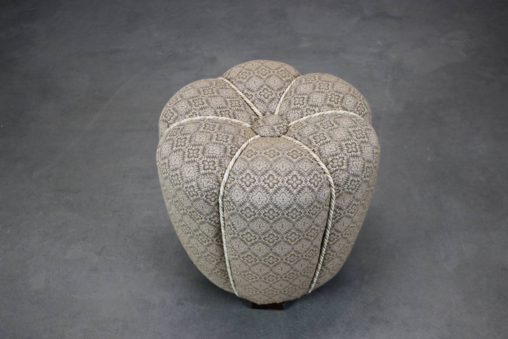 Art Deco stool by Jindrich Halabala, 1930s, Czechoslovakia.