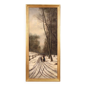 Grand tableau du XXème siècle, hiver