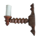 Wooden sconce