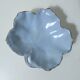 antique blue and gold leaf dish in Limoges porcelain