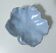 antique blue and gold leaf dish in Limoges porcelain