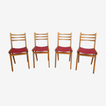 Set of 4 chairs 70