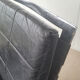 Pair of black leather loung chairs by Hans Eichenberger for Girsberger