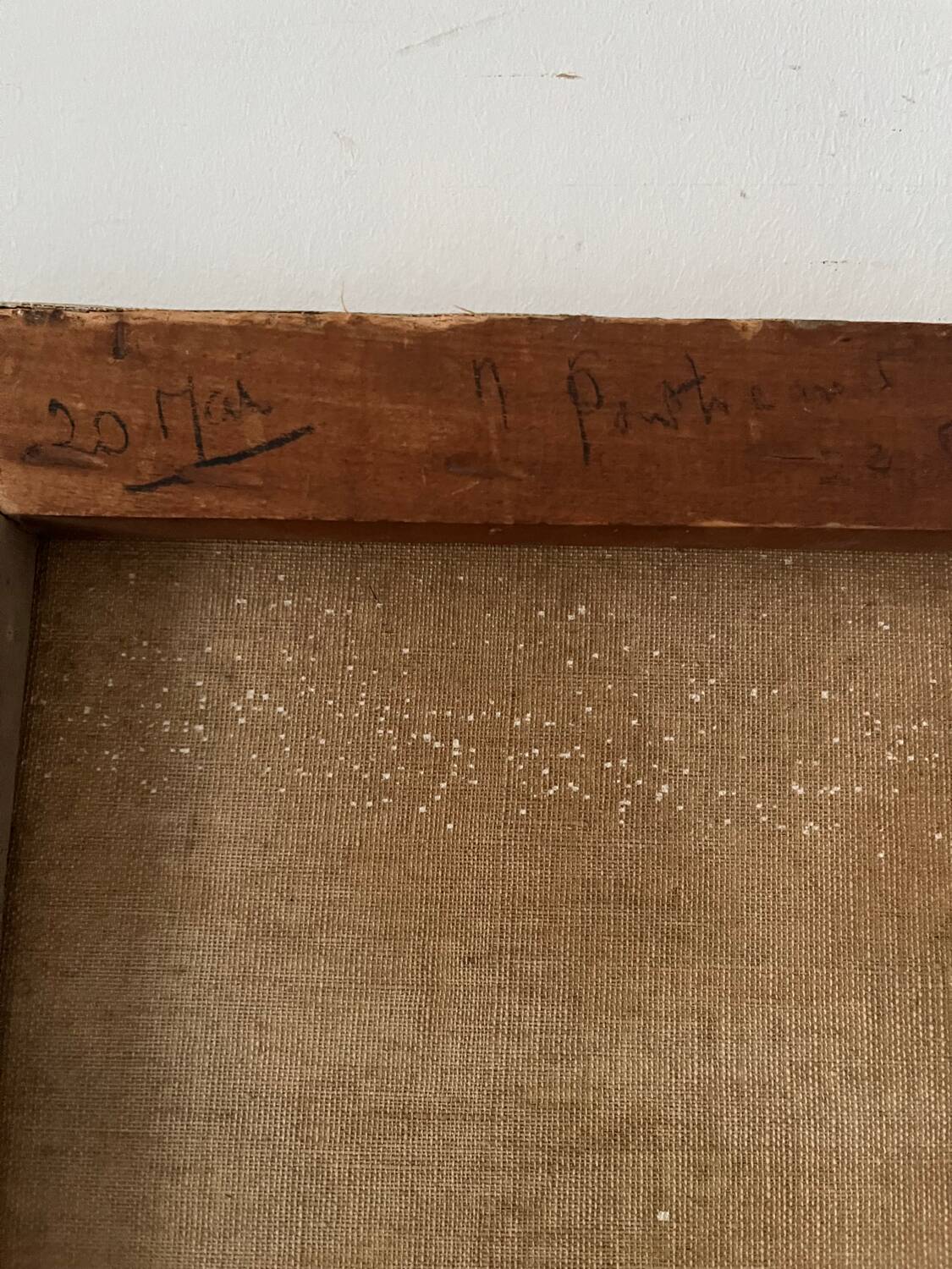 Fishing day, oil on canvas signed A. Parizy