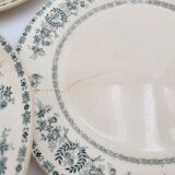Antique Terre de Fer tableware set