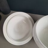 Opaque Lunéville porcelain soup tureen