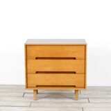 Midcentury Stag C Range Chest of Drawers by John and Sylvia Reid in Oak.  Vintage Modern / Retro / D