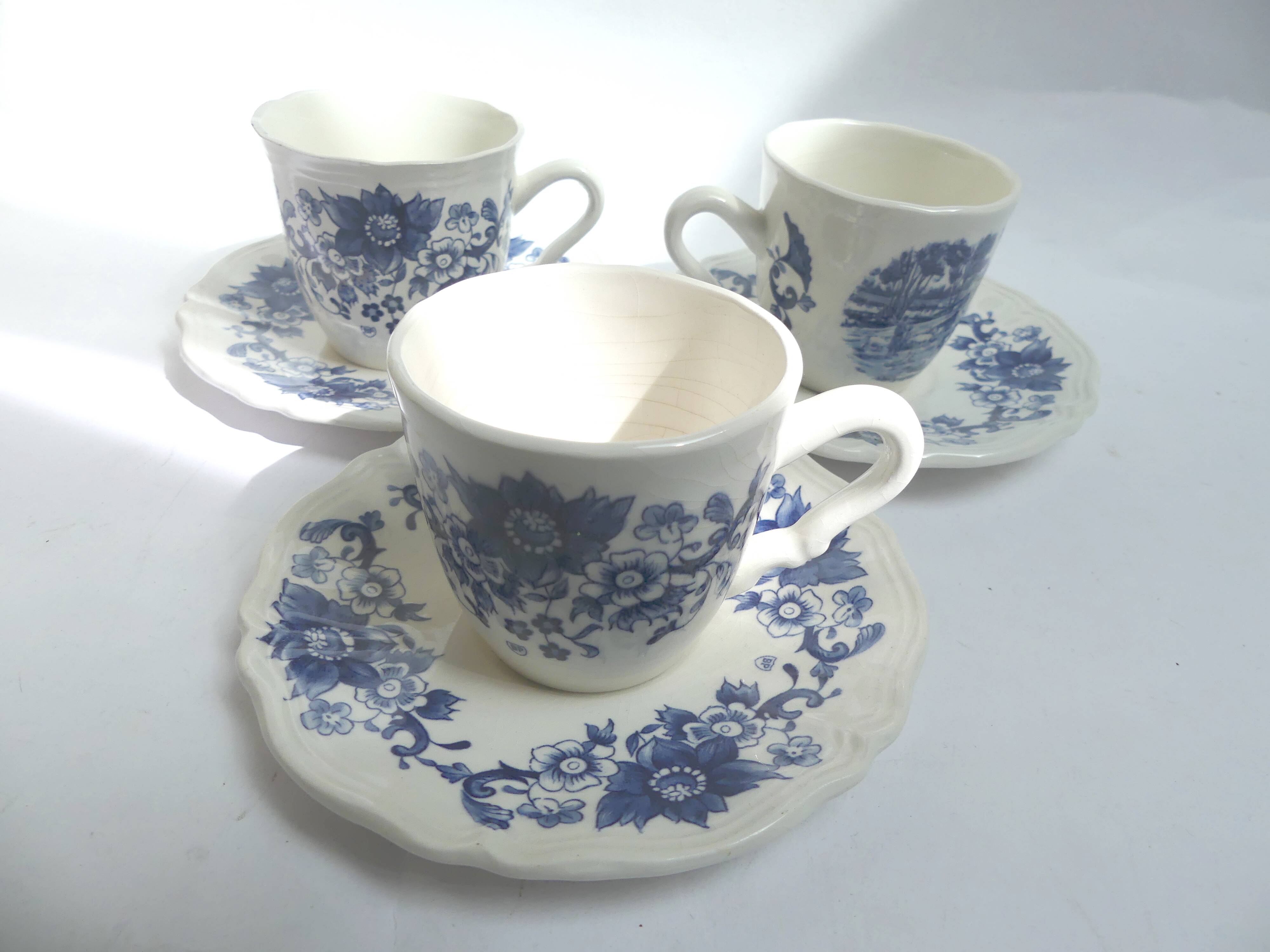 Tasses à café Sarreguemines