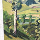 Oil painting landscape mountain 1939