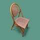Pair of antique bistro terrace chairs