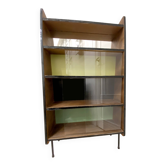 Vintage glass-fronted library Alta 1950