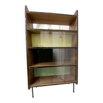 Vintage glass-fronted library Alta 1950
