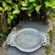 Large silver Art Nouveau fruit bowl
