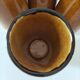 5 vintage caramel glazed stoneware cups, 70s crafts