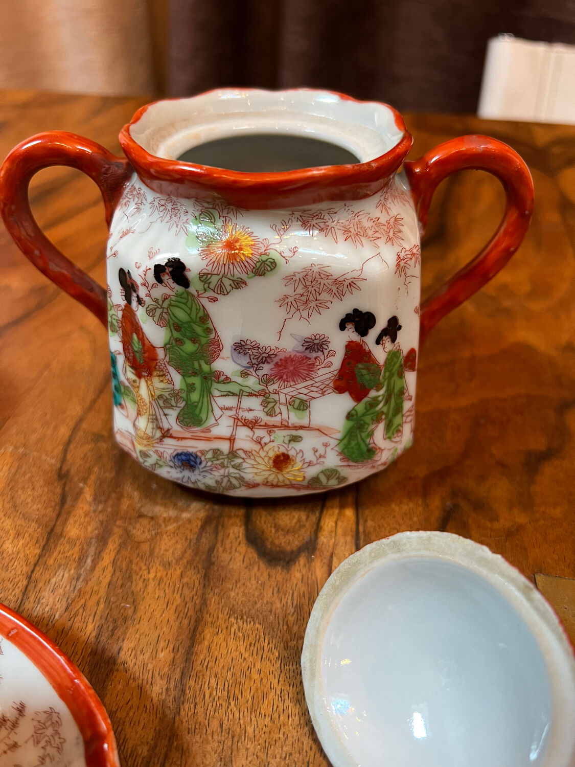 Japanese porcelain service