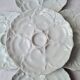 Nine Bavarian porcelain oyster plates
