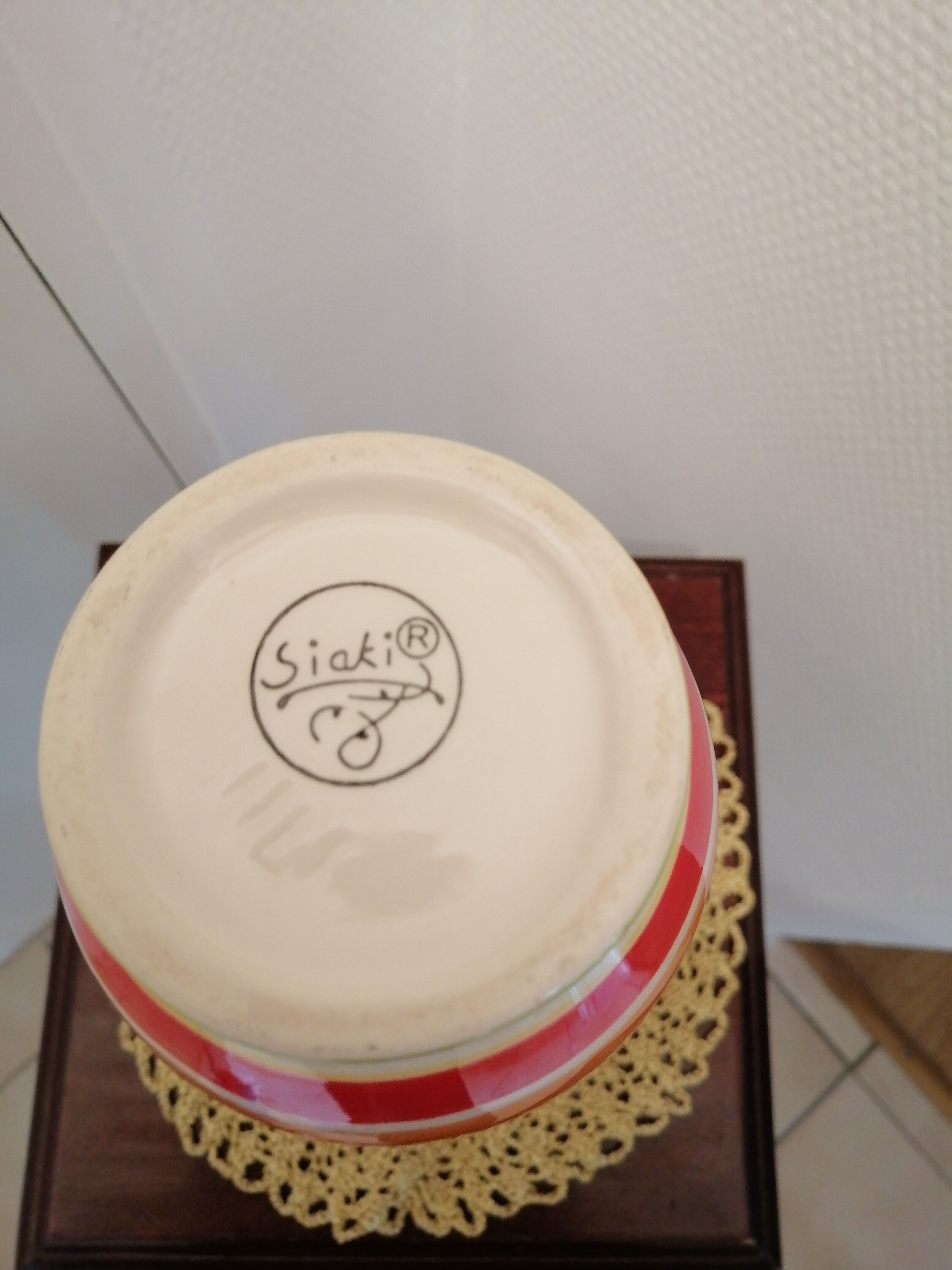 Vintage siaki bottle