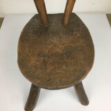 Brutalist low chair