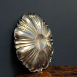 Silver metal fruit plate